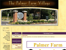 Tablet Screenshot of palmerfarm.org